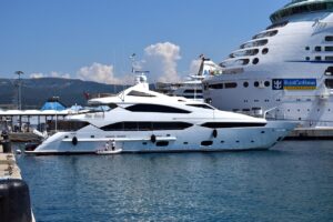 yacht, luxury yacht, ship, boat, motor yacht, clean, wealth, nature, water, sea